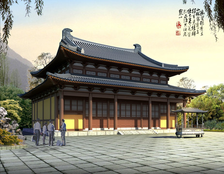 仿唐大雄寶殿