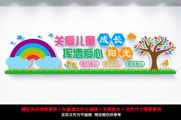 幼兒園文化墻