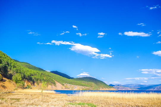 泸沽湖美景