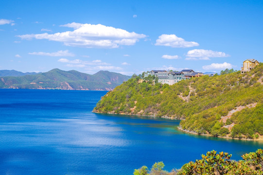 泸沽湖美景