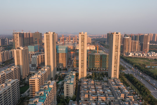 杭州余杭良渚新城住宅楼