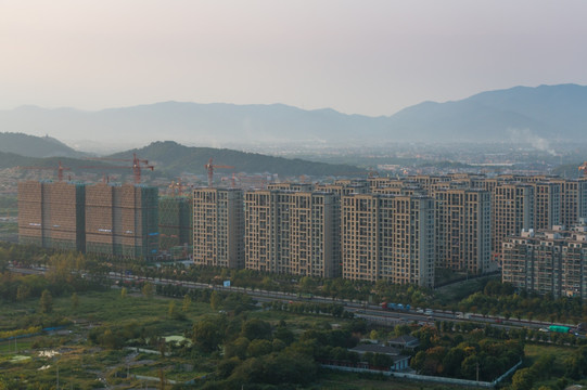 杭州余杭良渚新城住宅楼