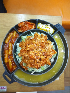 韩国五花肉铁盘