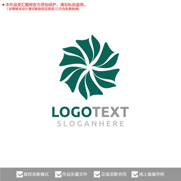 花瓣标志logo