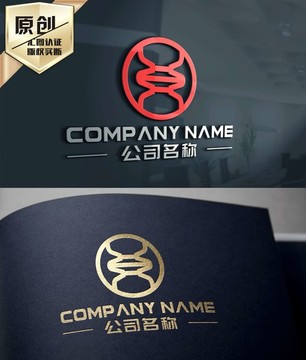 X字母中國(guó)風(fēng)LOGO設(shè)計(jì)