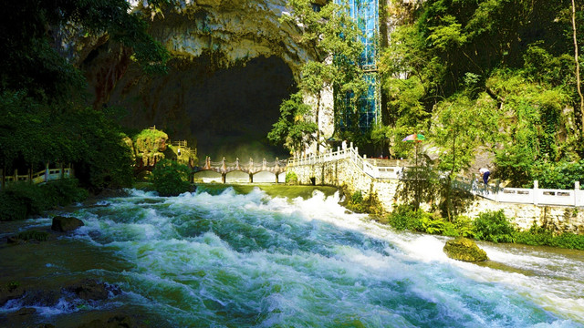 龙宫水景