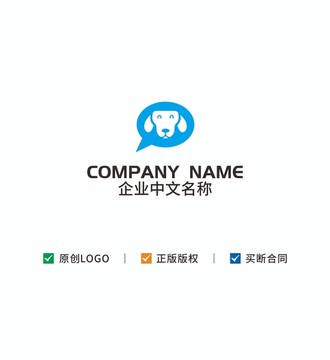 狗頭logo