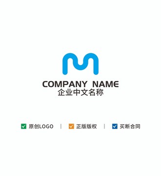 字母MNlogo