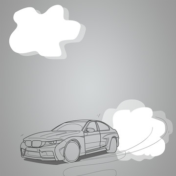 小汽車背景