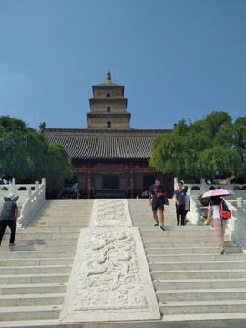 西安大雁塔大慈恩寺佛塔