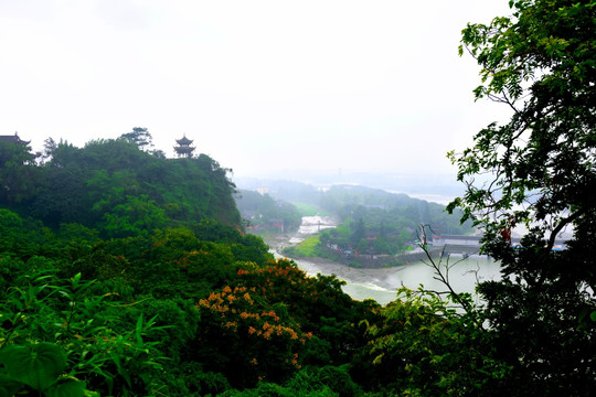 都江堰风光