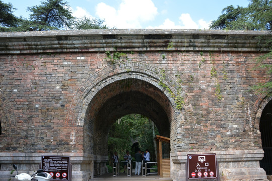 明孝陵景区大门