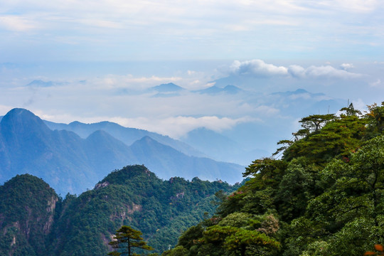 唯美山景