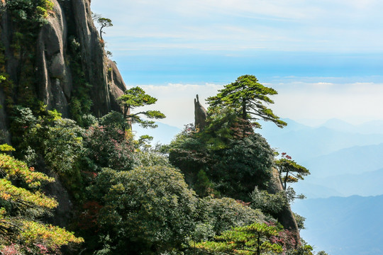 唯美风景江西三清山