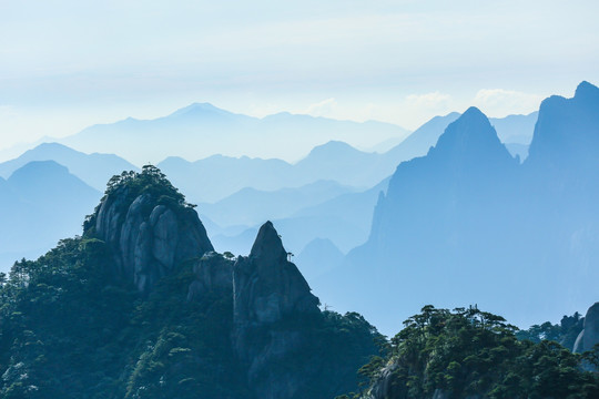 唯美山景