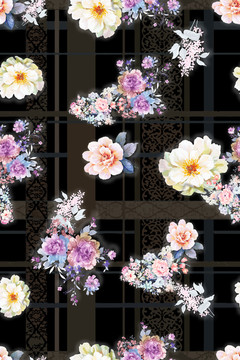 女裝花型