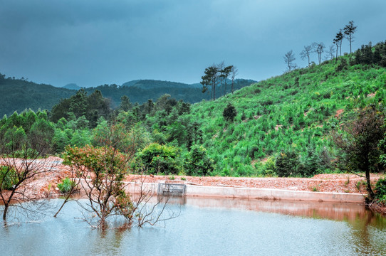 山岭风光