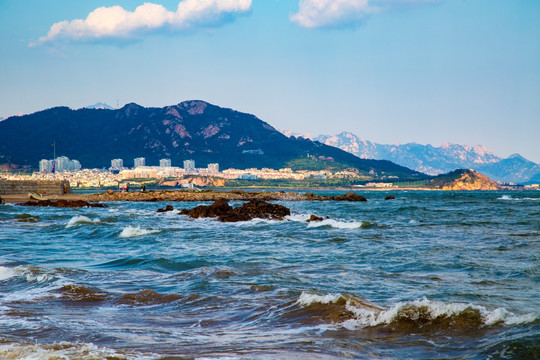 青岛石老人海水浴场