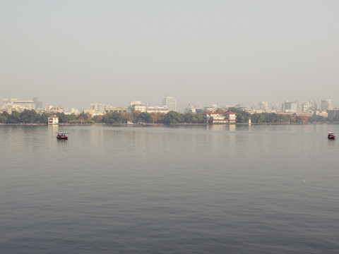 西湖美景之秋景