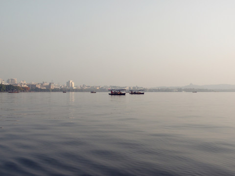 西湖美景之秋景