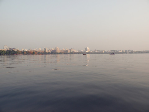 西湖美景之秋景