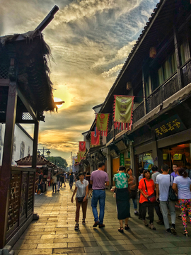 杭州河坊街风景