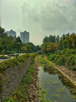 南京宝船厂遗址公园风景