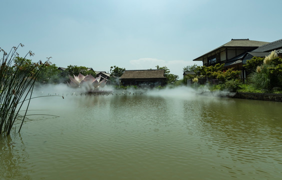 灵山小镇拈花湾风光