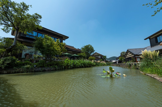 灵山小镇拈花湾风光