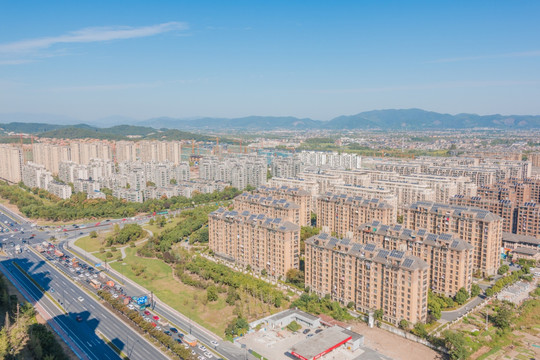 杭州余杭良渚新城住宅楼