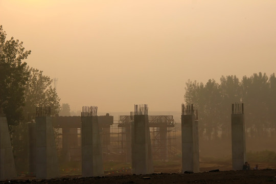 交通建设工地