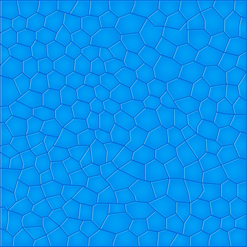 蓝色几何背景水立方高清图