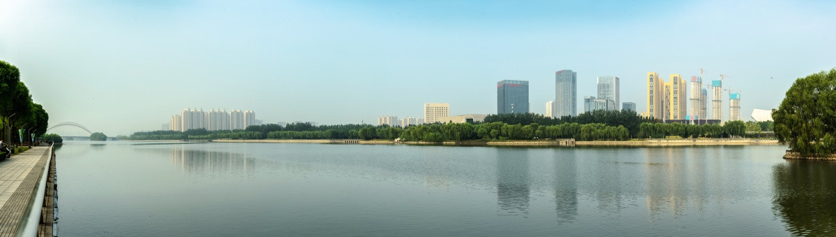 太原汾河风光