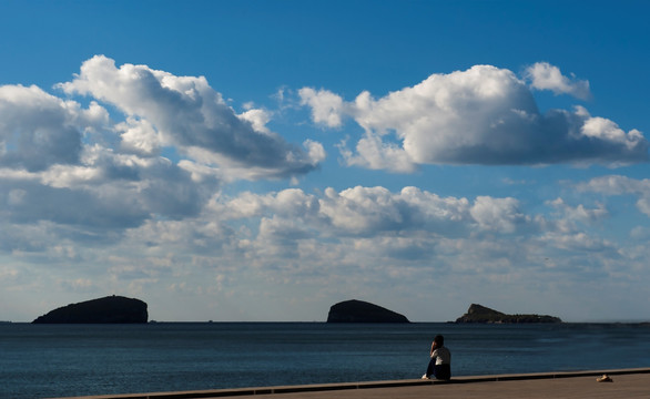 海岸少女