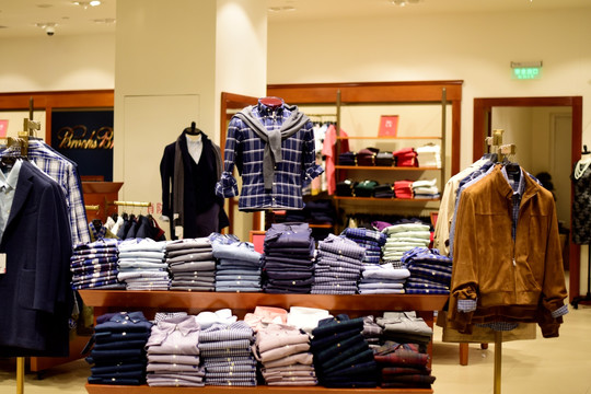 休閑服裝店