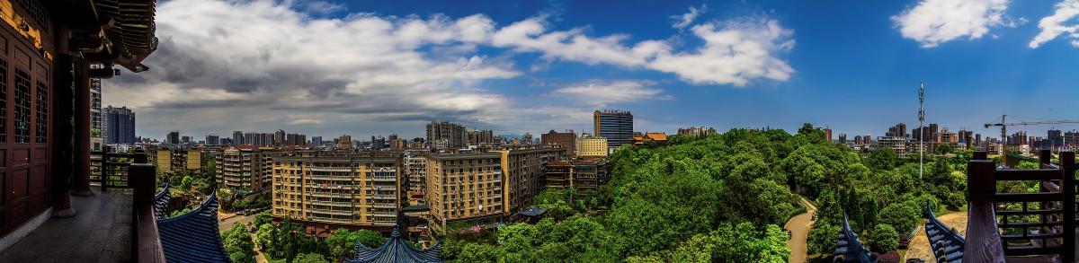 雁峰公园全景