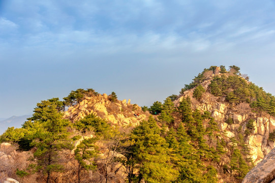 山东泰安泰山老虎背