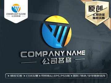 M字母标志M字母LOGO设计