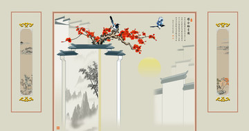 雅舍梅香圖
