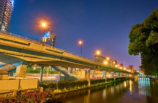 广州黄沙夜景