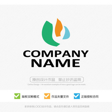 寫意抽象logo