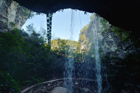 五峰白圈岩景区