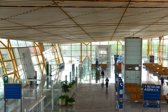 北京机场T3航站楼登机口