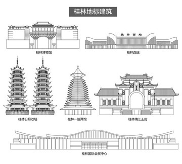 桂林地标建筑