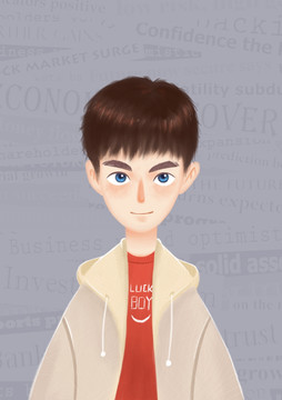 手繪男孩（tif分層）