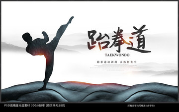 跆拳道海報(bào)