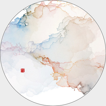 水墨山水意境中國風(fēng)