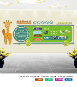 幼兒園形象墻