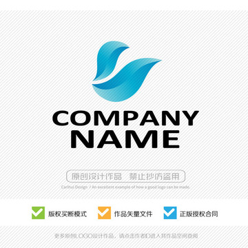 藍(lán)色飛舞LOGO