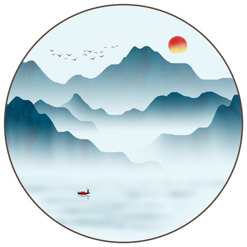 山水画